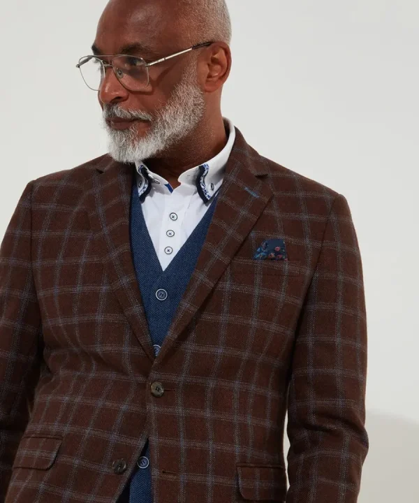 Discount Joe Browns Charming Check Blazer Brown