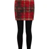 Outlet Joe Browns Charming Check Skirted Leggings Red