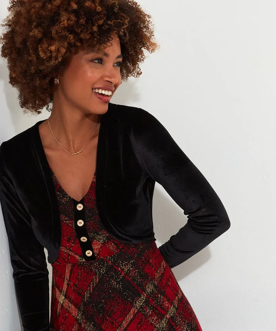 charming_check_tunic_3.webp Flash Sale Joe Browns Charming Check Tunic Red
