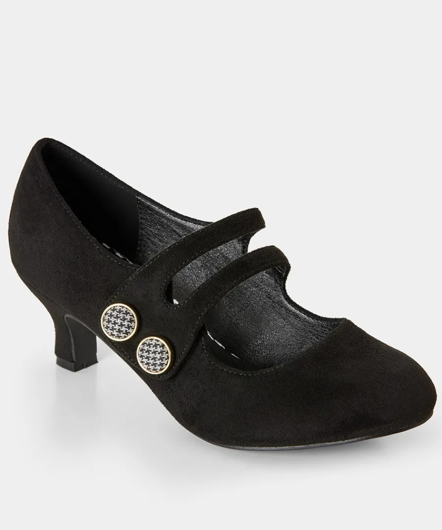 check_me_out_dainty_mary__1.webp Fashion Joe Browns Check Me Out Dainty Mary Janes Black