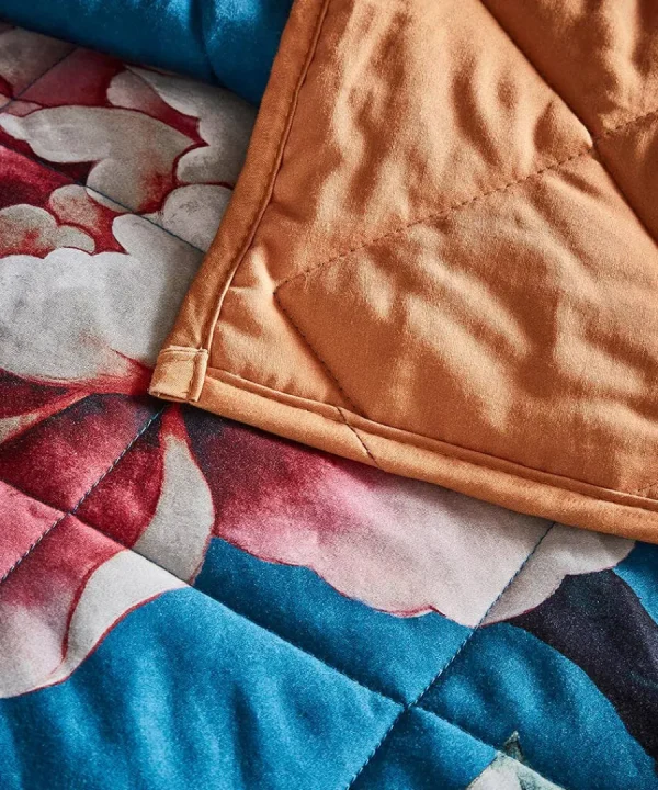 New Joe Browns Cherished Chinoiserie Reversible Bedspread Ink