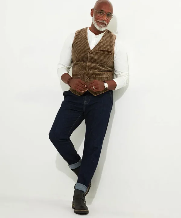 Best Sale Joe Browns Cord Waistcoat Tan
