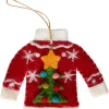 Best Joe Browns Cosy Christmas Jumper Hanging Decoration Red