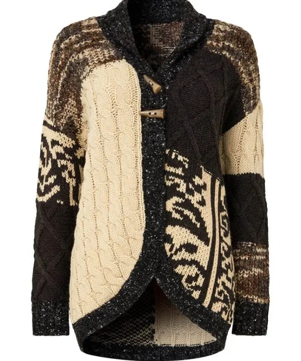 Store Joe Browns Cosy Days Cutabout Cardigan Black