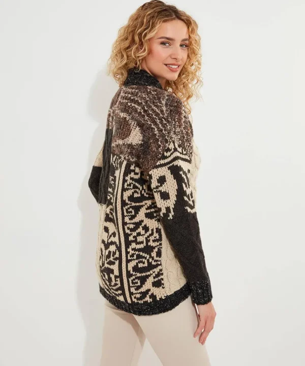 Store Joe Browns Cosy Days Cutabout Cardigan Black