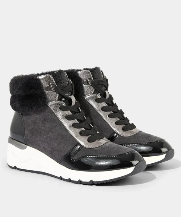 Cheap Joe Browns Cosy Vibes Casual Boots Grey