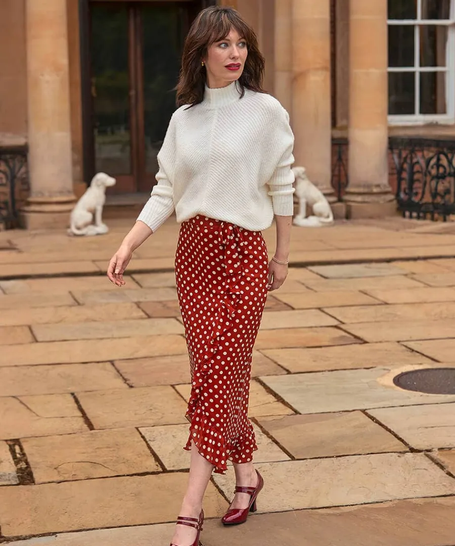 crossing_the_road_skirt_5.webp Shop Joe Browns Crossing The Road Skirt Red