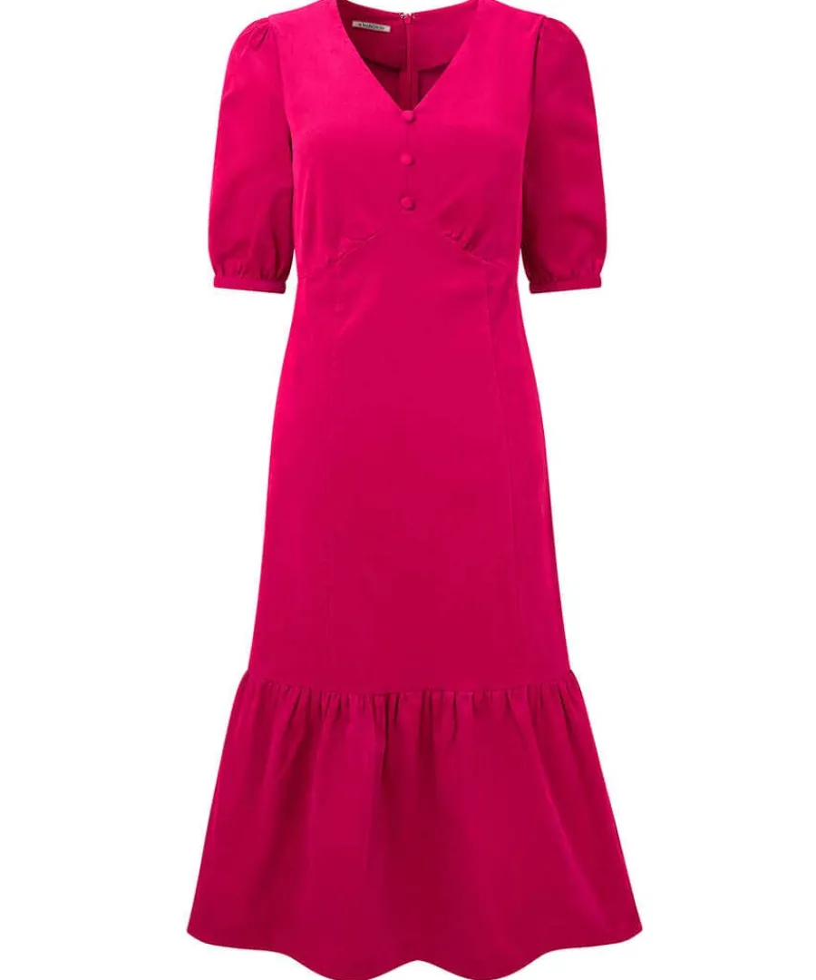 curiously_cord_dress_0.webp Fashion Joe Browns Curiously Cord Dress Pink