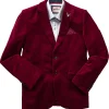 Clearance Joe Browns Dapper Velvet Blazer Firecracker