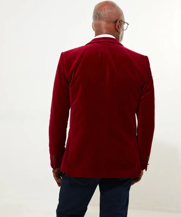 Clearance Joe Browns Dapper Velvet Blazer Firecracker