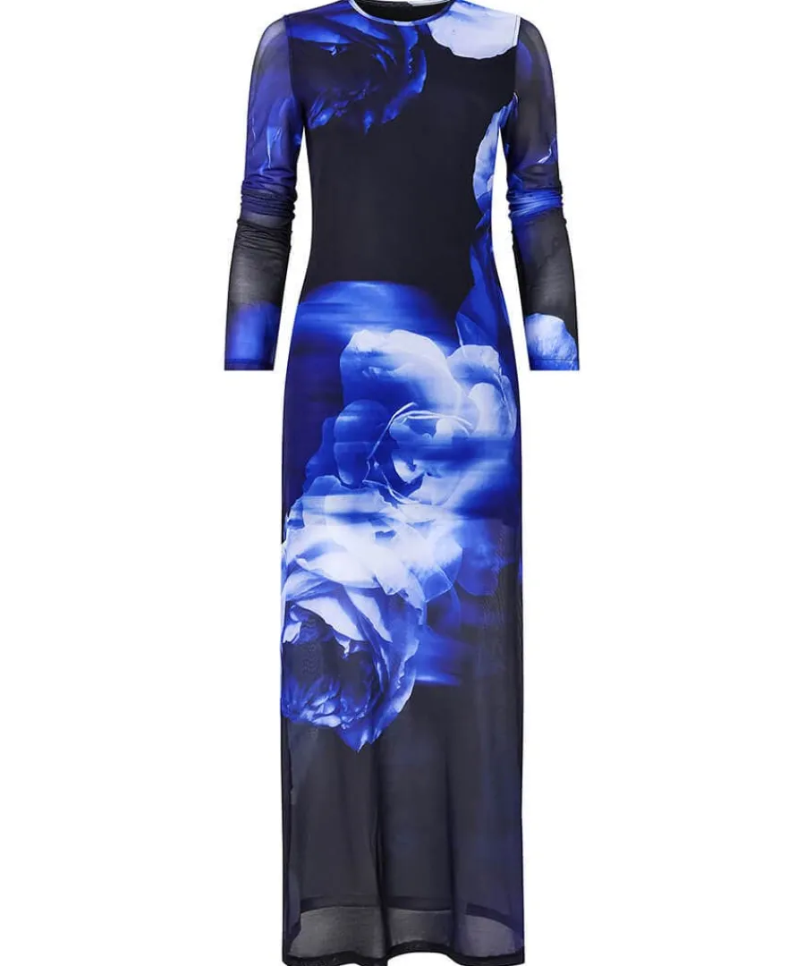dare_to_be_different_mesh_0.webp Hot Joe Browns Dare To Be Different Mesh Dress Blue