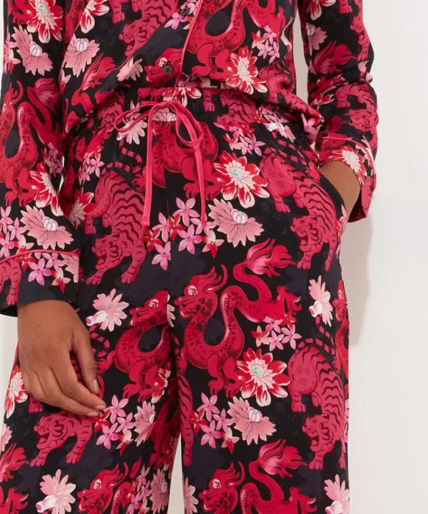 Online Joe Browns Daring Dragon Pyjama Bottoms Pink