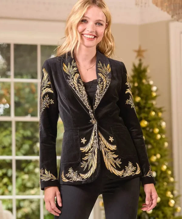 Cheap Joe Browns Decadent Drama Embroidered Boutique Jacket Black