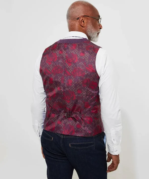 Online Joe Browns Delightful Dapper Waistcoat Purple
