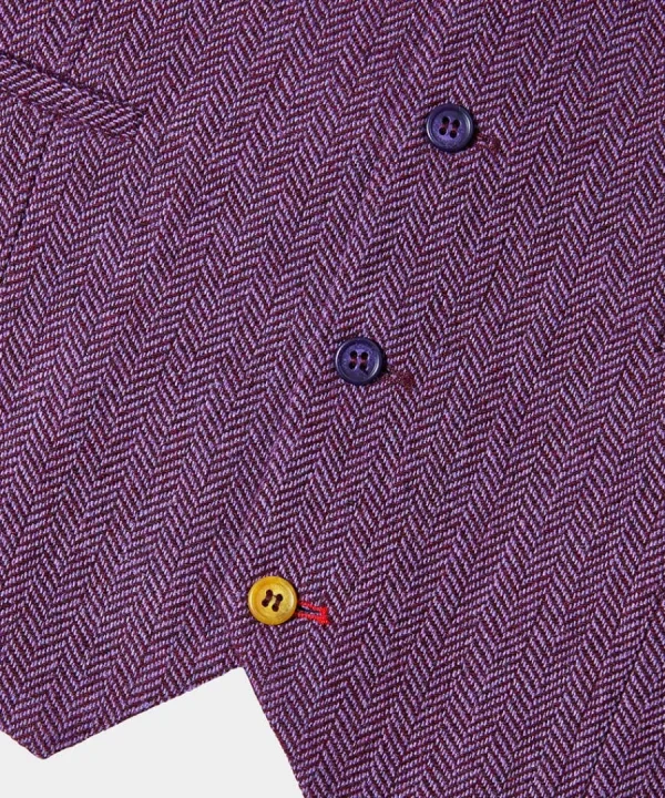 Online Joe Browns Delightful Dapper Waistcoat Purple