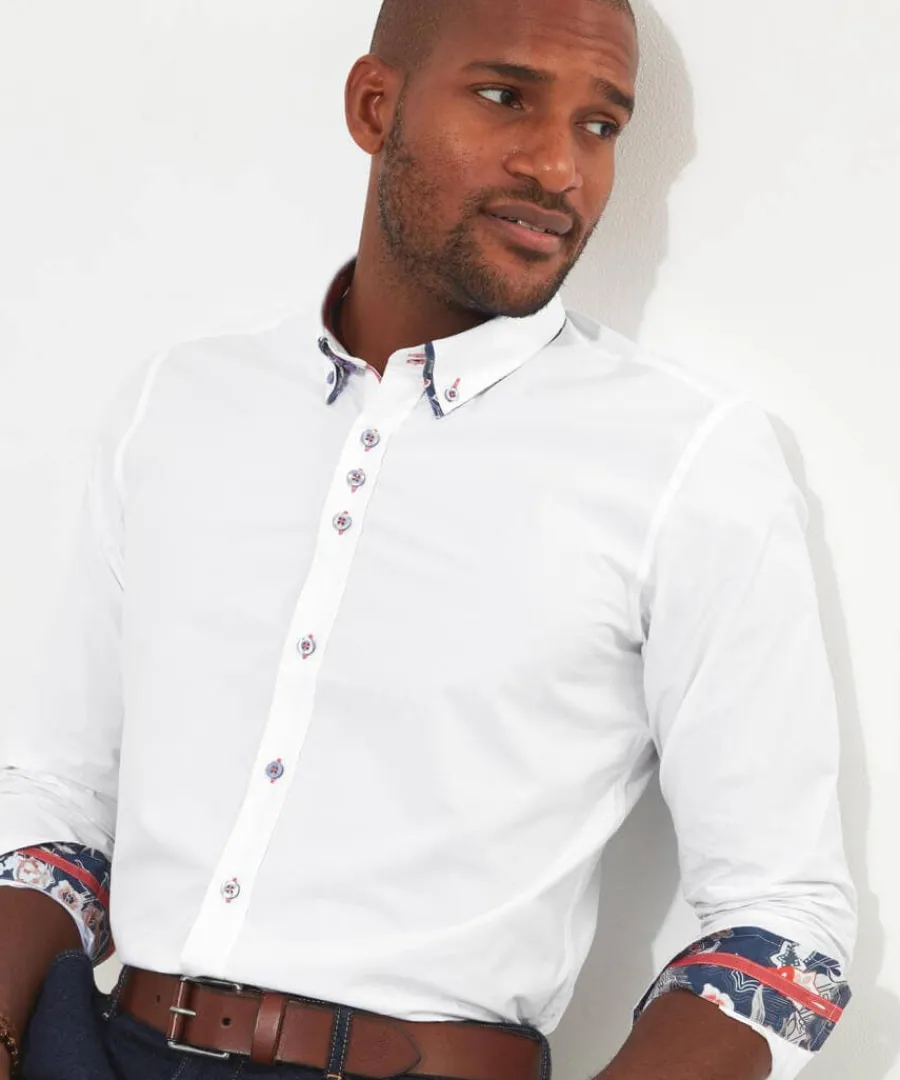 delightful_double_collar__4.webp Clearance Joe Browns Delightful Double Collar Shirt White