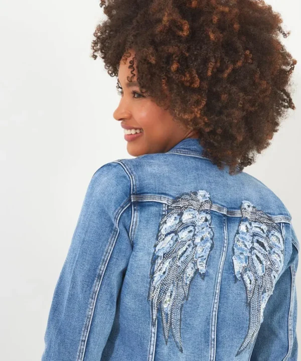 Best Joe Browns Denim Jacket Blue / Black