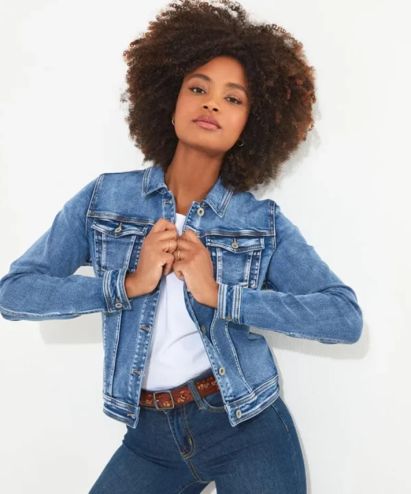 Best Joe Browns Denim Jacket Blue / Black