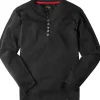 Cheap Joe Browns Distinctive Henley Black / Khaki