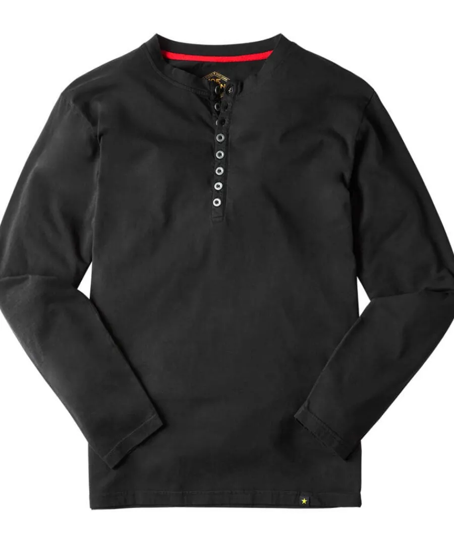 distinctive_henley_0.webp Cheap Joe Browns Distinctive Henley Black / Khaki