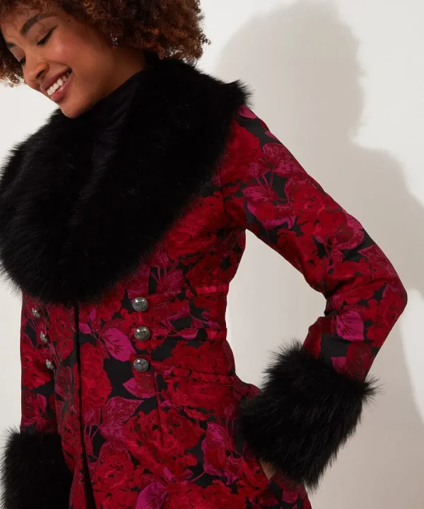 Best Joe Browns Dramatically Different Coat Red