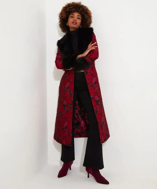 Best Joe Browns Dramatically Different Coat Red