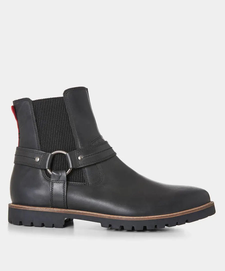 eagle_pass_oiled_biker_bo_0.webp Clearance Joe Browns Eagle Pass Oiled Biker Boots Black