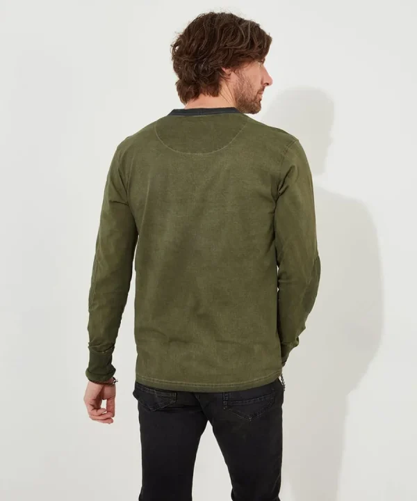 Shop Joe Browns Easy Going Henley Khaki