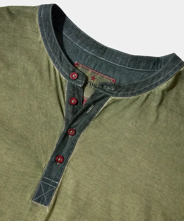 Shop Joe Browns Easy Going Henley Khaki