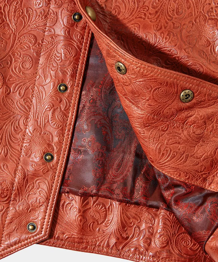 embossed_leather_waistcoa_8.webp Best Joe Browns Embossed Leather Waistcoat Brick