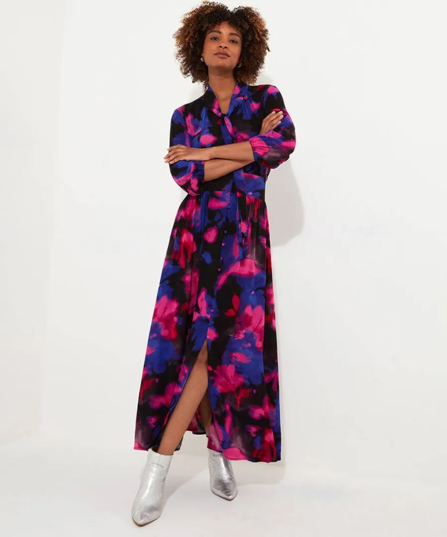 emelda_printed_dress_1.webp Cheap Joe Browns Emelda Printed Dress Pink