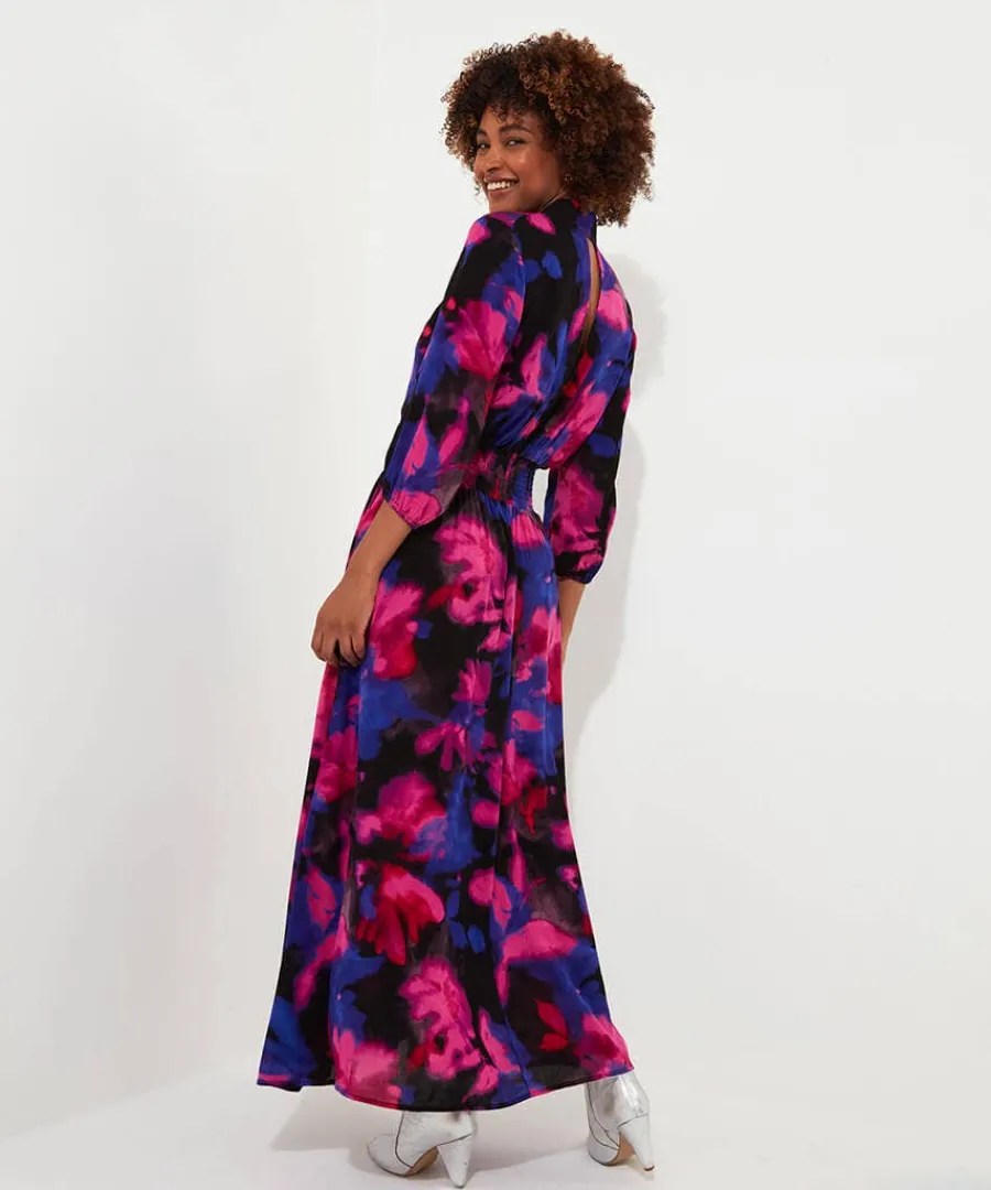 emelda_printed_dress_2.webp Cheap Joe Browns Emelda Printed Dress Pink