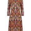 New Joe Browns Enchanting Jersey Dress Multi