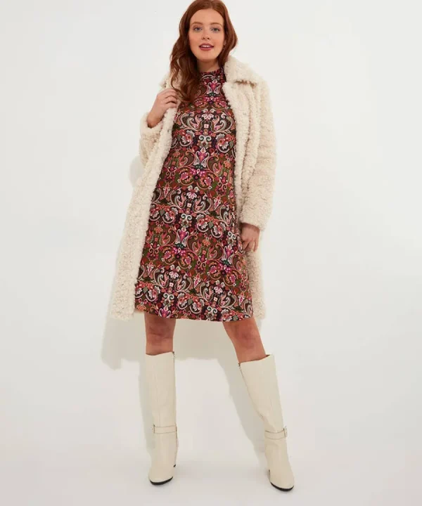 New Joe Browns Enchanting Jersey Dress Multi