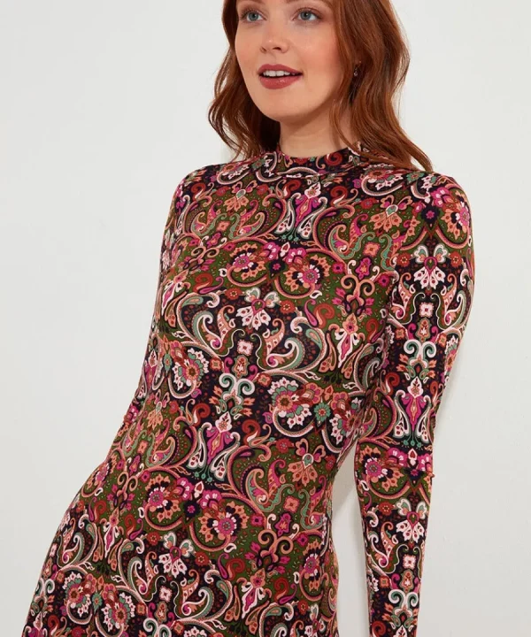 New Joe Browns Enchanting Jersey Dress Multi