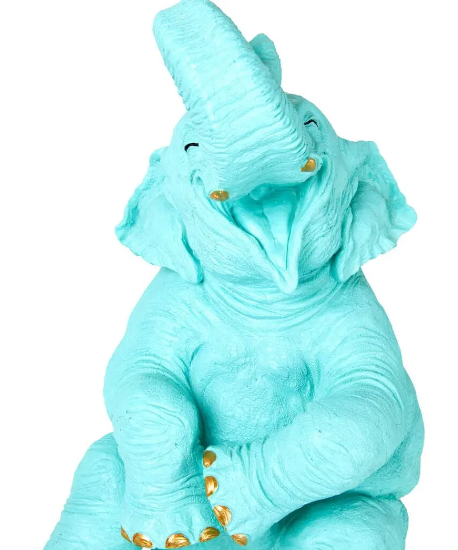 enchanting_laughing_eleph_1.webp Hot Joe Browns Enchanting Laughing Elephant Figure Blue