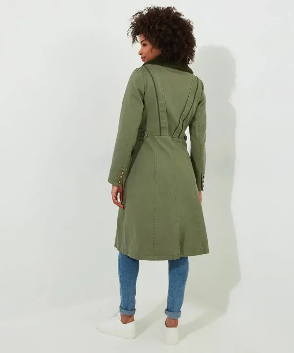 Store Joe Browns Estelle Military Coat Green
