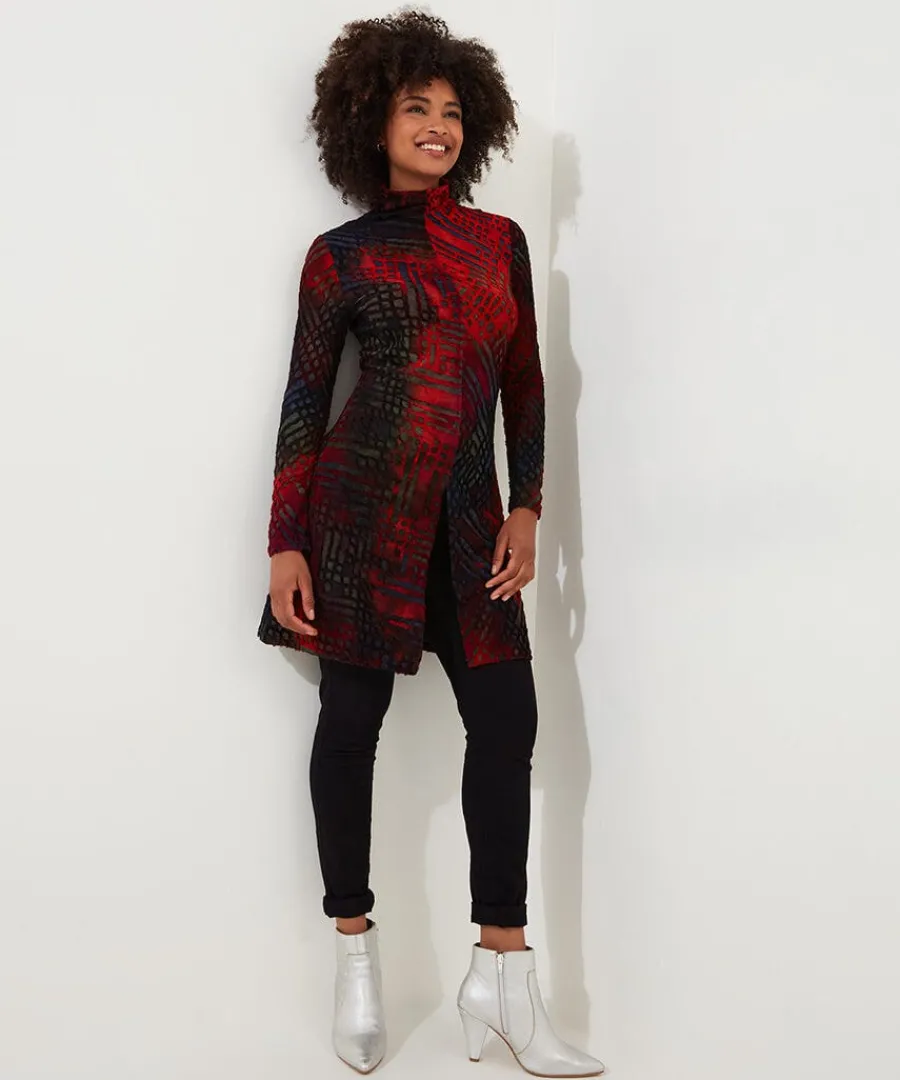 evelyn_burn_out_jersey_tu_1.webp Outlet Joe Browns Evelyn Burn Out Jersey Tunic Multi