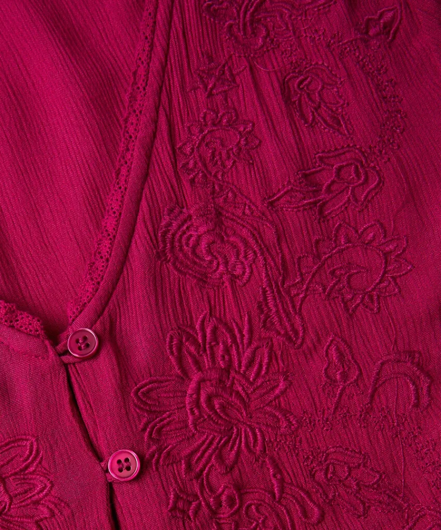 ever_so_pretty_embroidere_6.webp Sale Joe Browns Ever So Pretty Embroidered Tunic Top Pink
