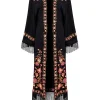Cheap Joe Browns Exquisite Embroidered Kimono Black