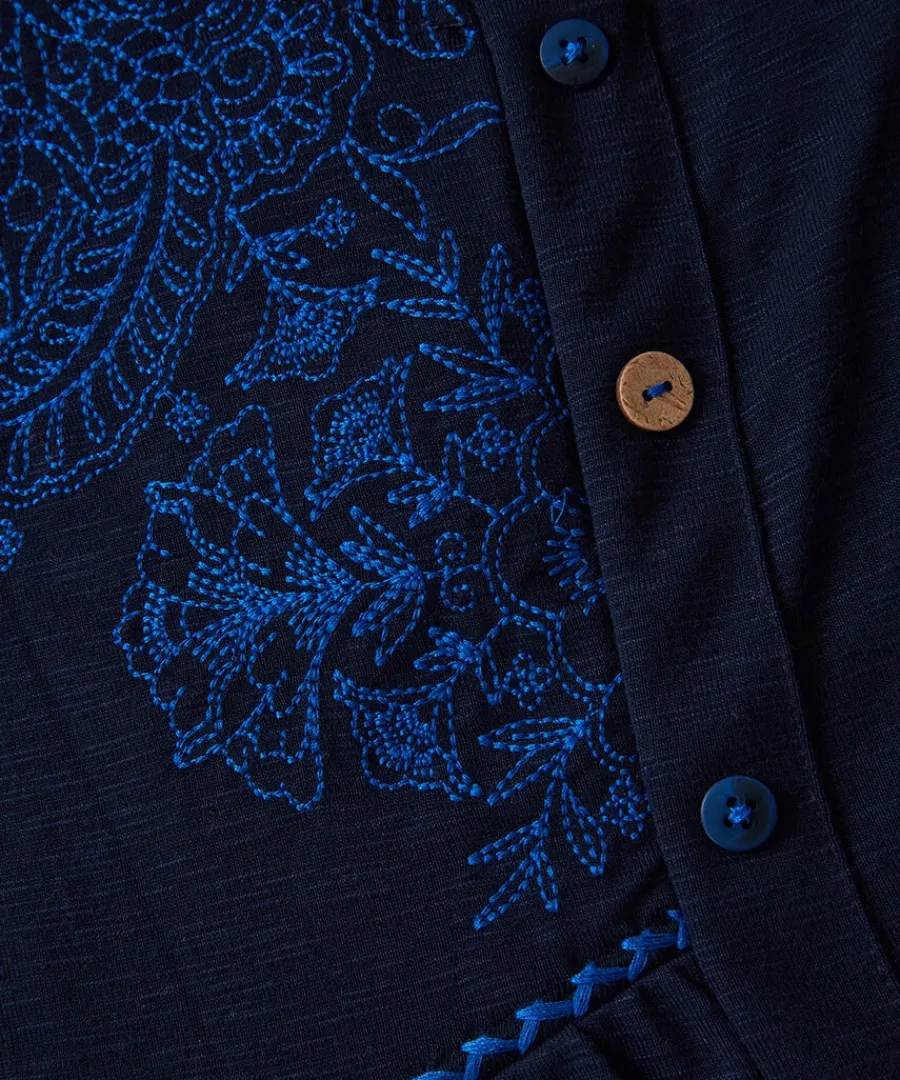 exquisite_embroidered_tun_5.webp Shop Joe Browns Exquisite Embroidered Tunic Navy