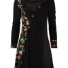 Fashion Joe Browns Fabulous Foxes Jersey Tunic Black