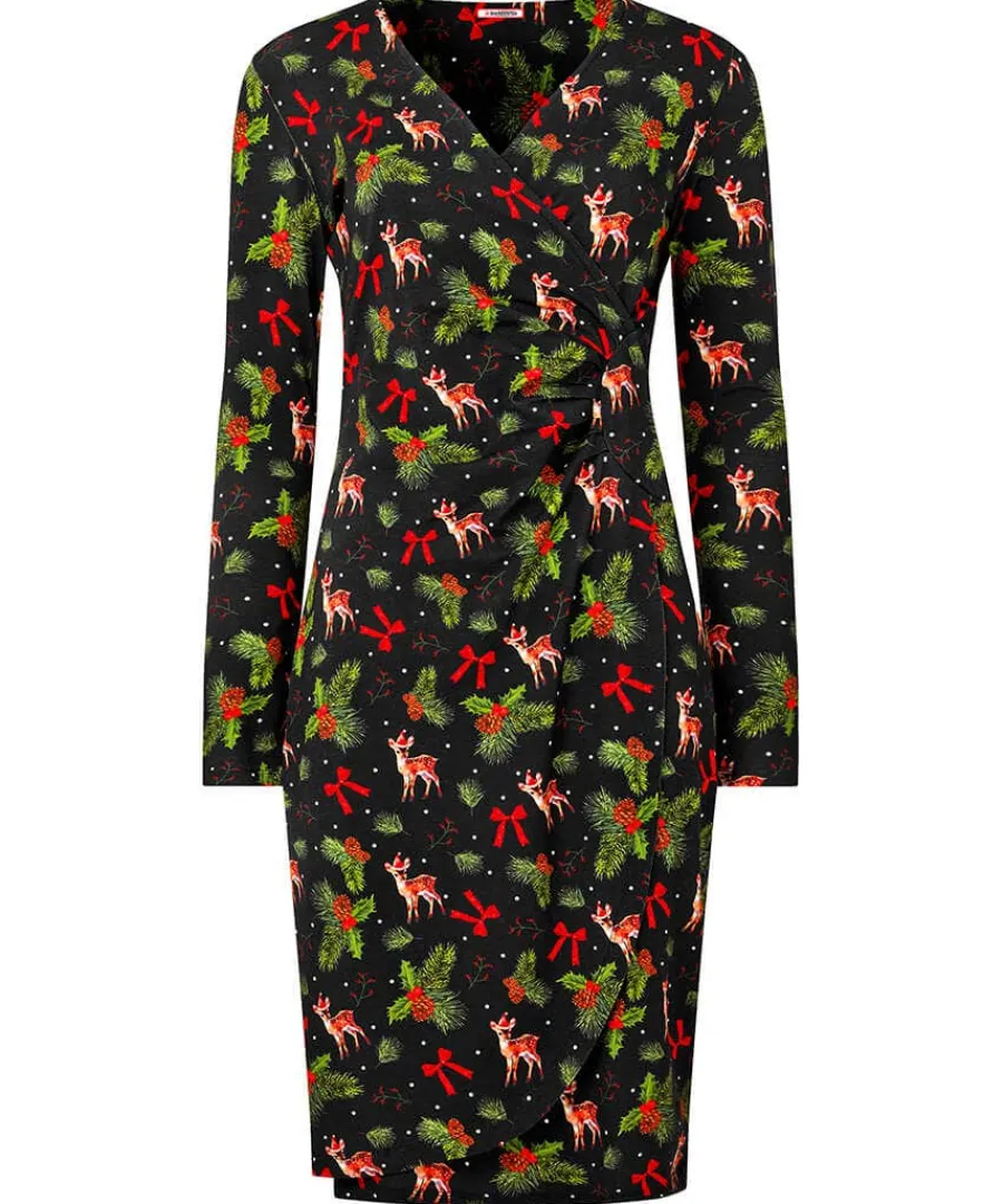 fabulously_festive_jersey_0.webp Fashion Joe Browns Fabulously Festive Jersey Dress Black
