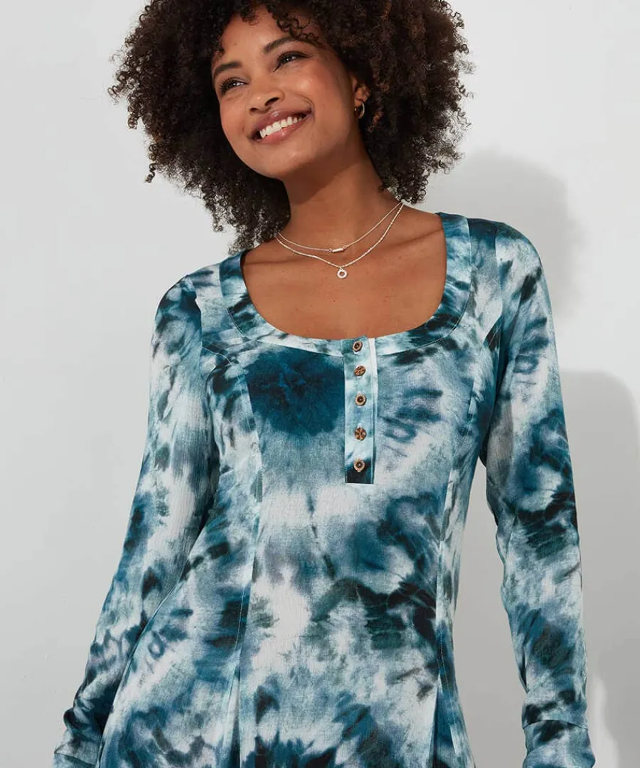 fabulously_flattering_dre_4.webp Best Sale Joe Browns Fabulously Flattering Dress Blue