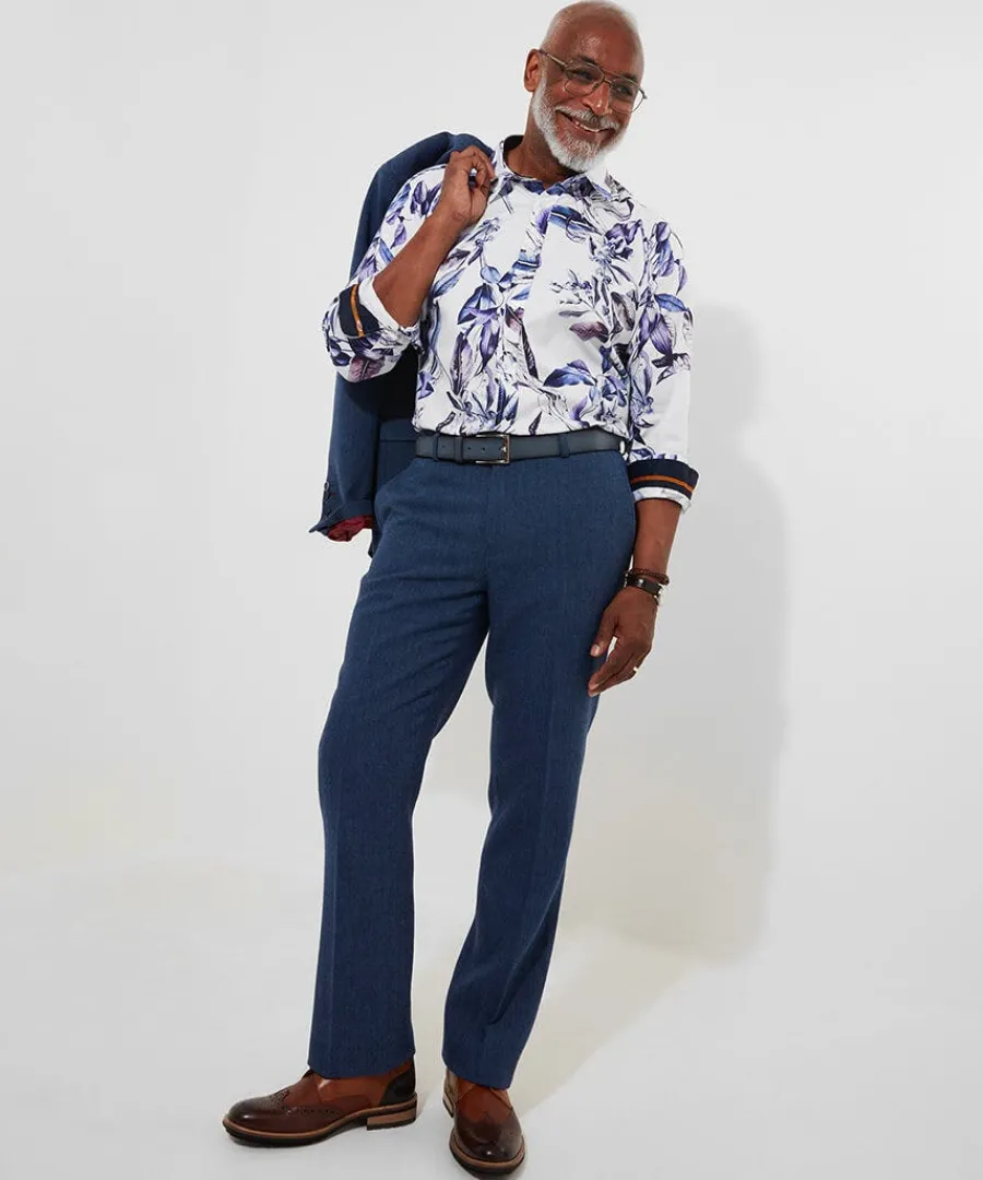 fantastic_floral_shirt_1.webp Clearance Joe Browns Fantastic Floral Shirt Purple