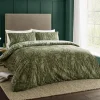 Best Sale Joe Browns Feathered Owl Cotton Slub Reversible Duvet Set Green