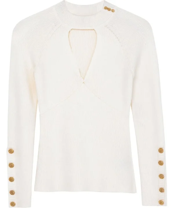 Flash Sale Joe Browns Feeling Fancy Keyhole Jumper Cream