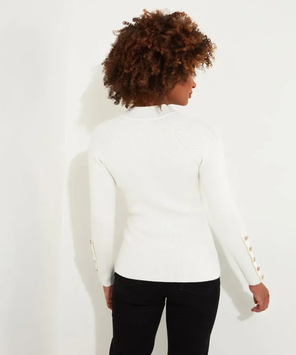 Flash Sale Joe Browns Feeling Fancy Keyhole Jumper Cream