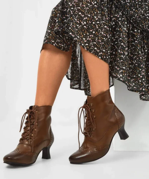 Shop Joe Browns Fenchurch St Leather Boots Brown