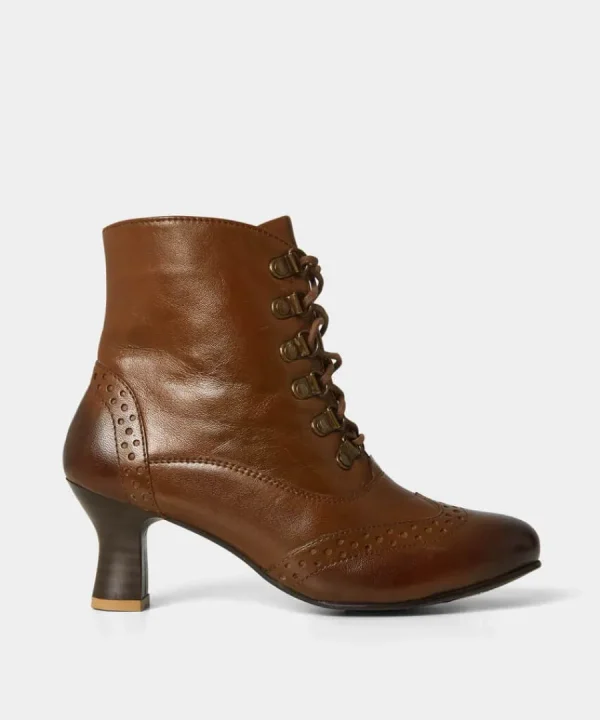Shop Joe Browns Fenchurch St Leather Boots Brown